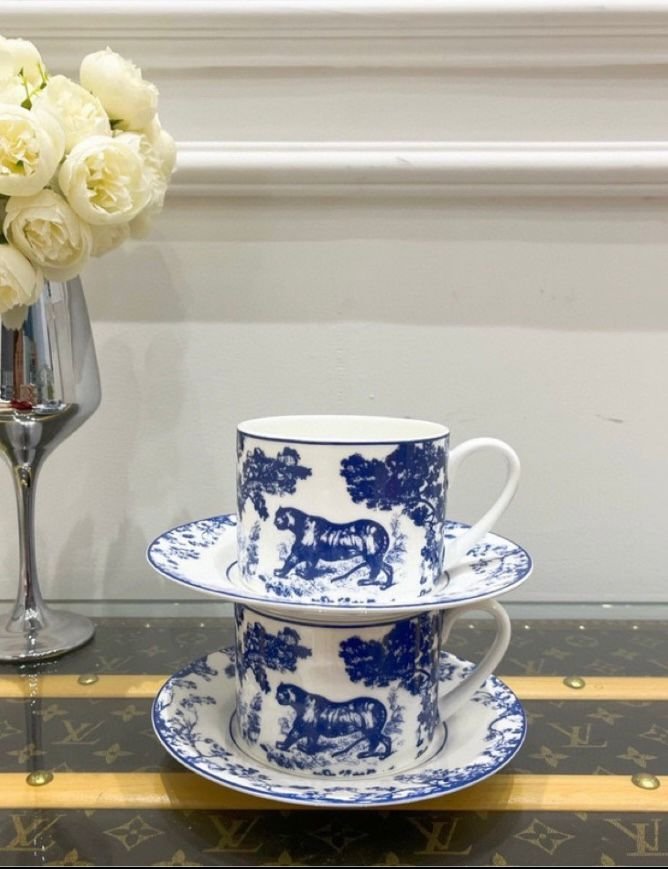 tea cups set - Image 2 of 5