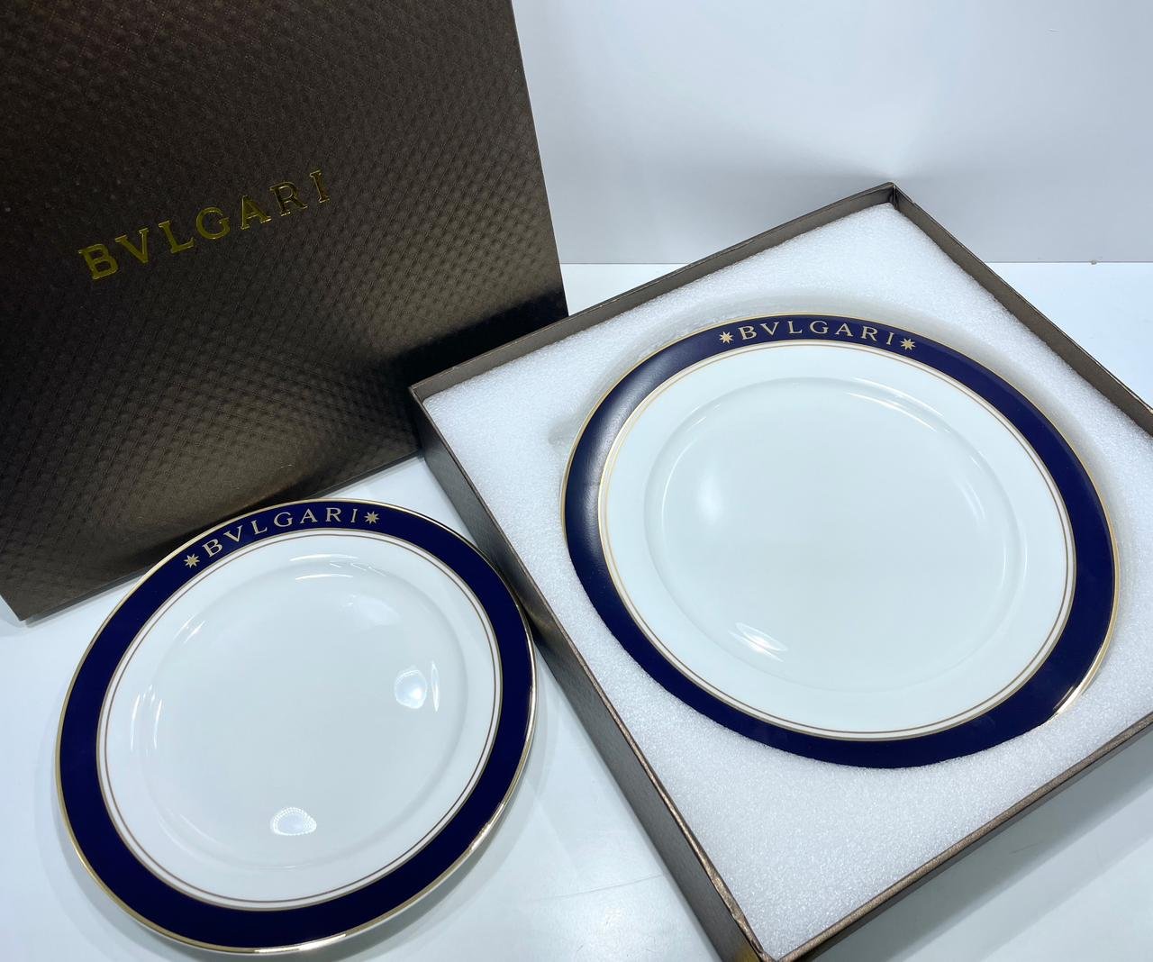 Two plates from BVLGARI - Image 2 of 4