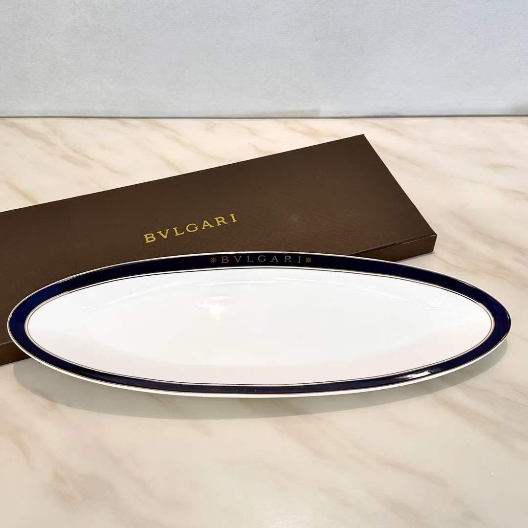 BVLGARI oval fish serving tray - Image 4 of 4