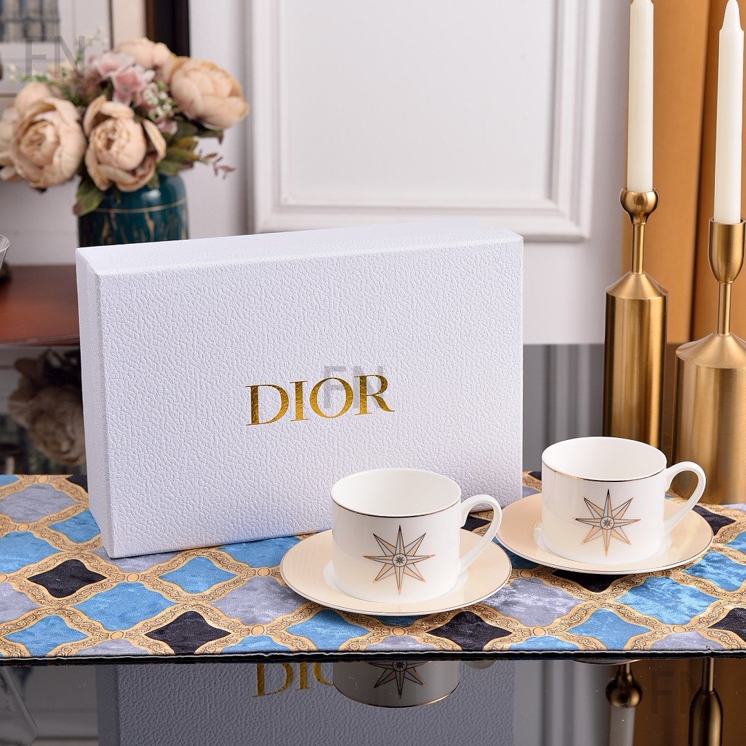 Tea set of two cups - Image 2 of 6