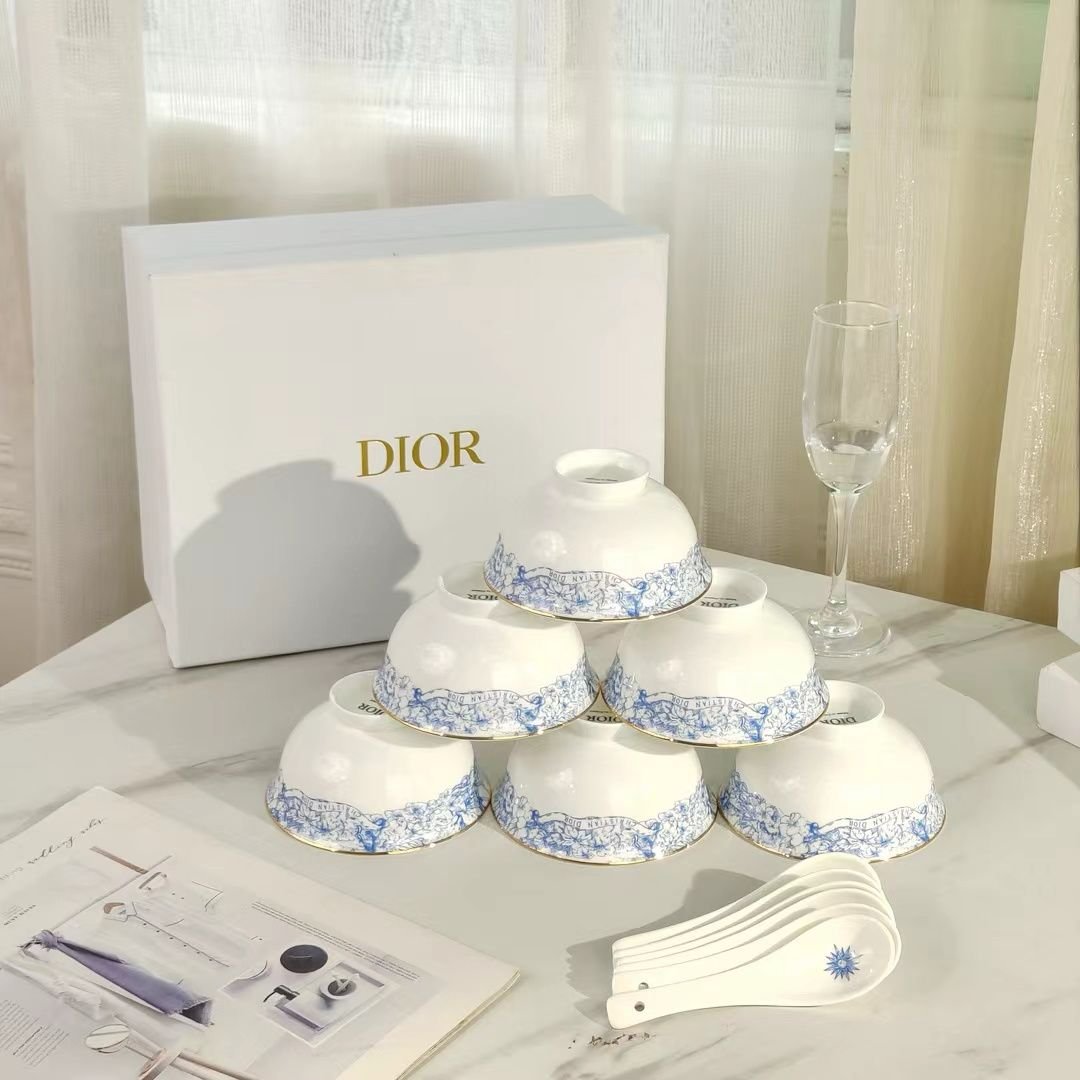 soup bowl set of six - Image 2 of 5