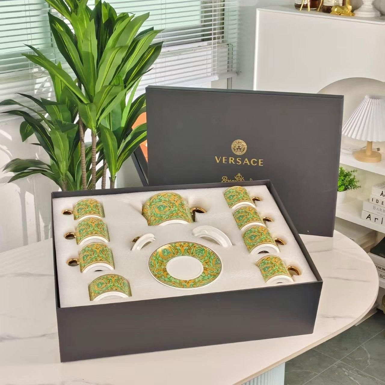 Versace tea set of 15 pieces for six people - Image 3 of 3