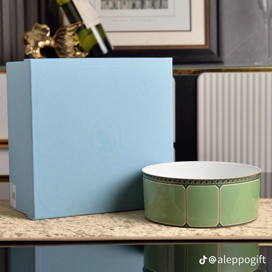 Swarovski x Rosenthal Signum Fern Salad bowl