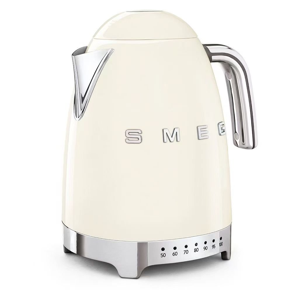 Smeg Klf03ChmUK, 50'S Retro Style Kettle, 1.7 L Capacity With Water Level Indicator, 360 Swivel Base, Anti-Slip Feet - Image 8 of 10