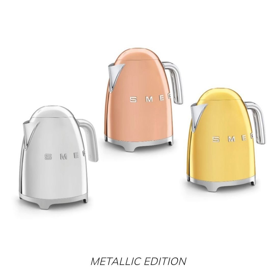 Smeg Klf03ChmUK, 50'S Retro Style Kettle, 1.7 L Capacity With Water Level Indicator, 360 Swivel Base, Anti-Slip Feet - Image 9 of 10