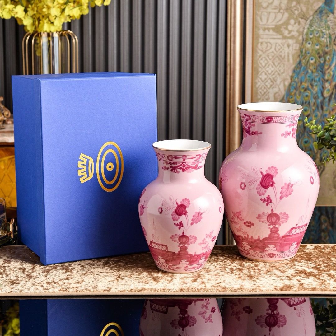 Ginori 1735 Oriente Italiano porcelain one vase - Ginori Vase | Aleppo Gift UAE