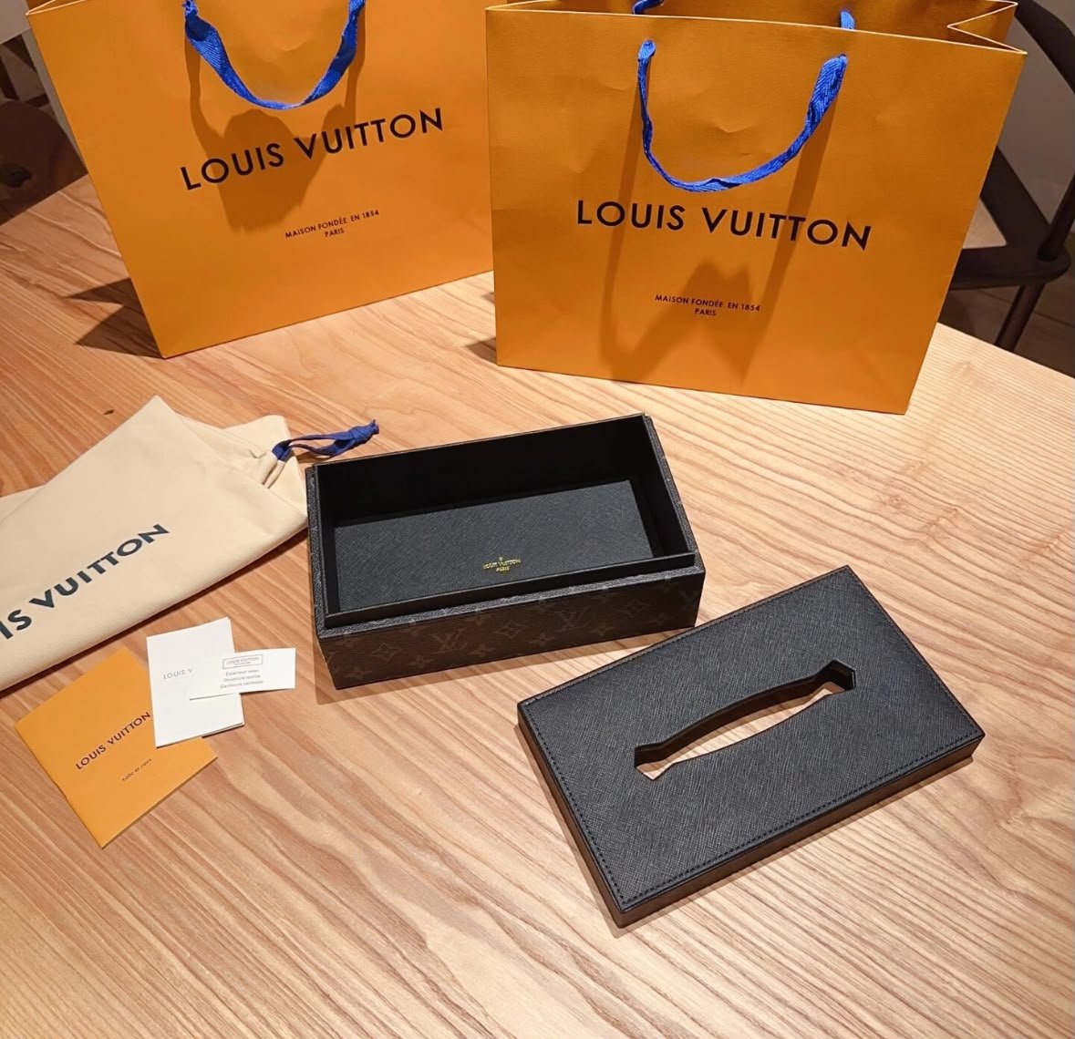 Louis Vuitton Madeleine Tissue Box - Image 2 of 2